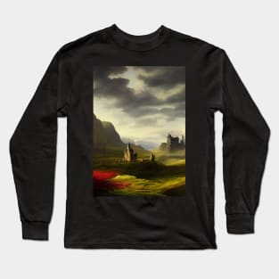 Red Sward Highlands Castle Long Sleeve T-Shirt
